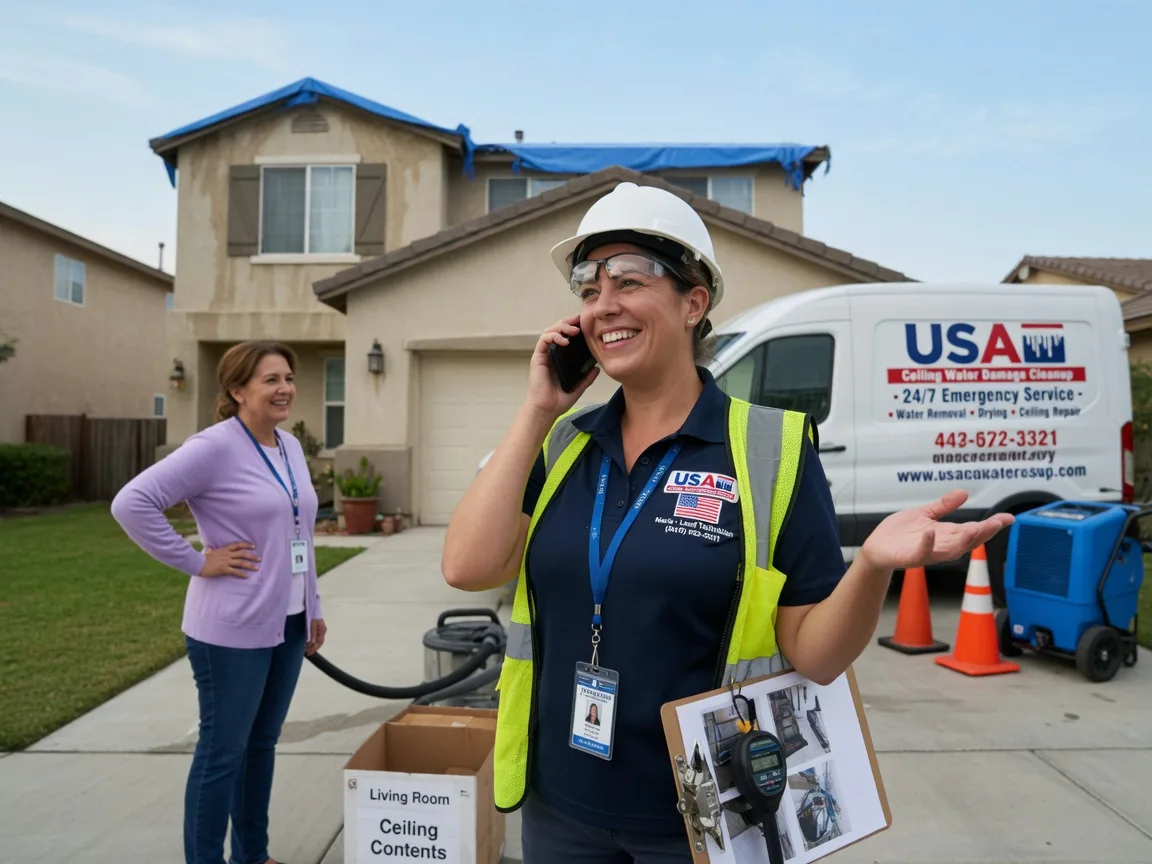 Ceiling Water Damage Restoration Bryson, TX FAQs